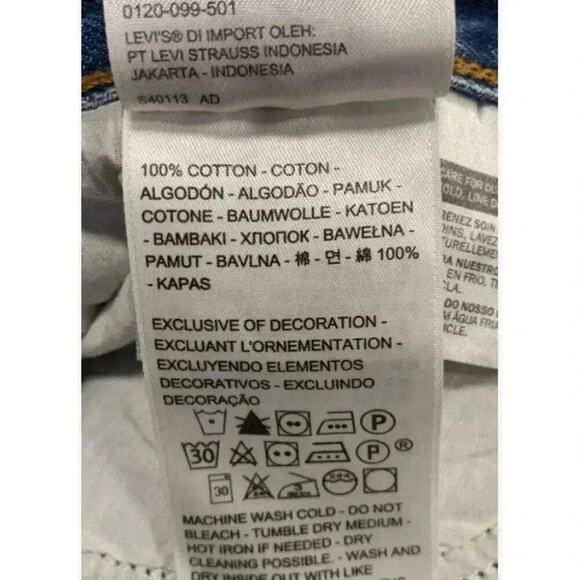 Levi’s Wedgie Fit Jeans Size 31 High Waist Vintage-Inspired - Picture 3 of 6